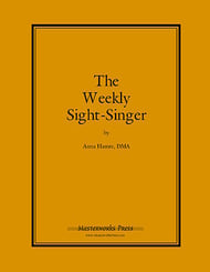 The Weekly Sight-Singer Digital File Reproducible PDF cover